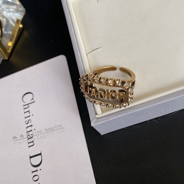 Dior飾品 迪奧經典熱銷新款開口戒指指環  zgd1329